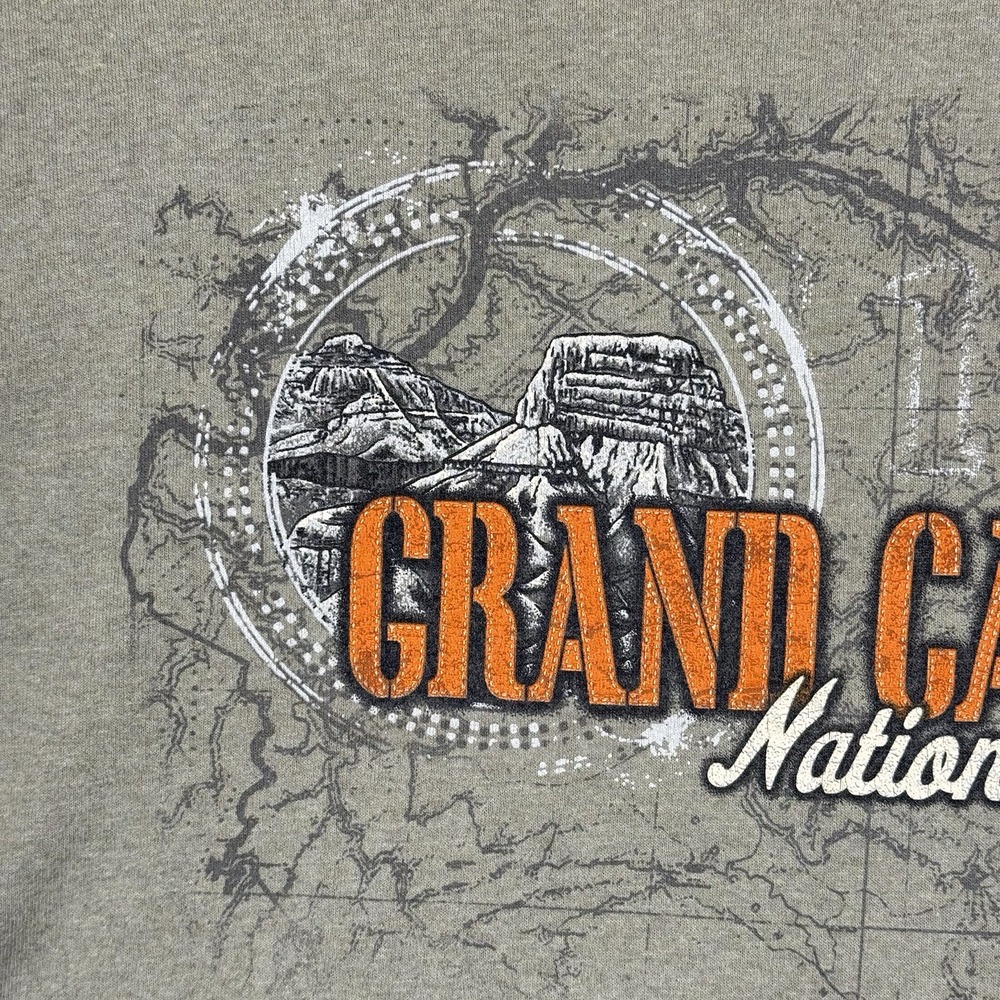 Grand Canyon National Park Graphic T Shirt 90s 2000s Adult XL Eco Mountain Vtg - Picture 5 of 8